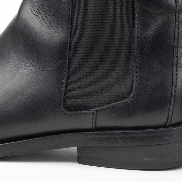 Everlane The Modern Chelsea Boot Black Leather Size 7 - Picture 13 of 16
